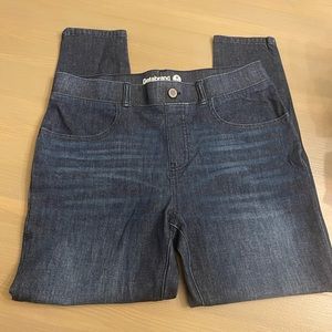 NWOT Betabrand short-petite denim capri pants. Never worn